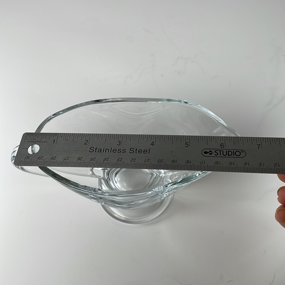 Clear Glass Gravy Boat - Picture 8 of 12